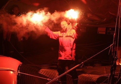 Joyon with flares,Photo by Liot-Vapillon/DPPI © SW